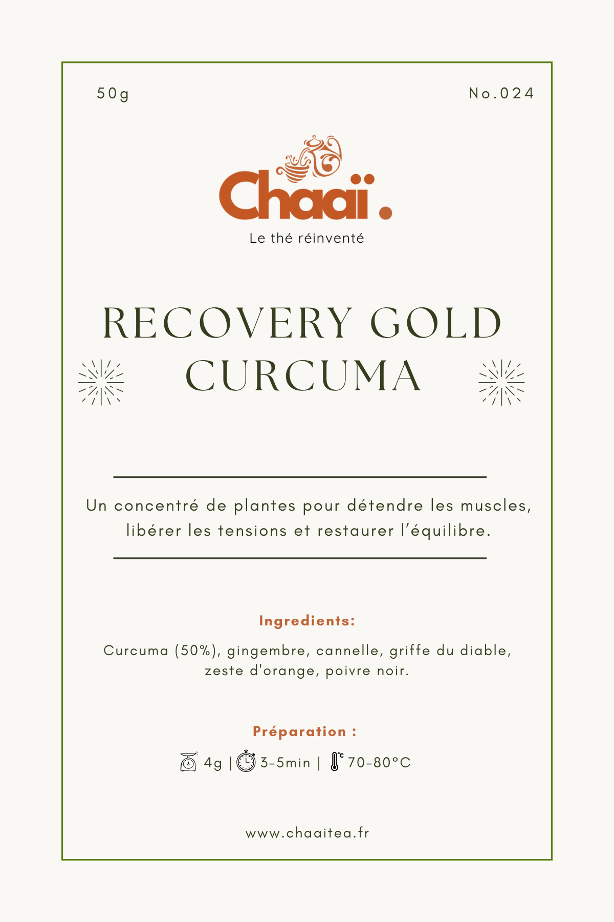 Recovery Gold Curcuma